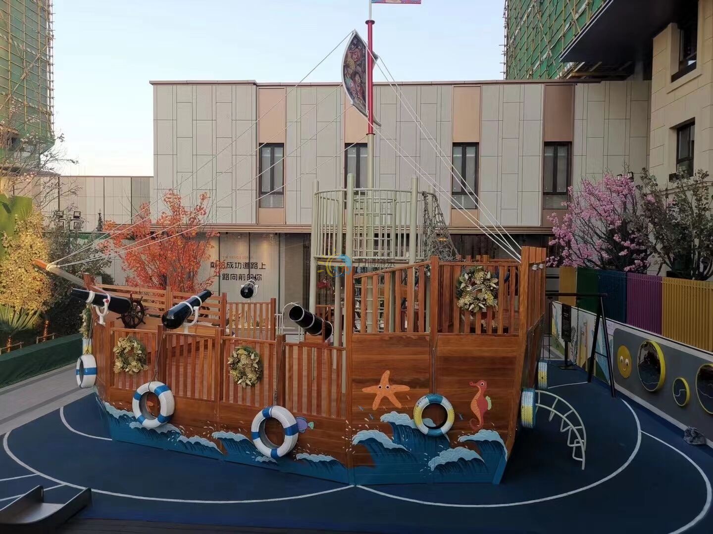 木質(zhì)海盜船